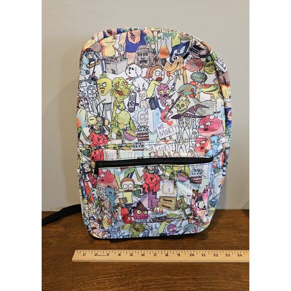 Rick And Morty Backpack NWT - Picture 11 of 11